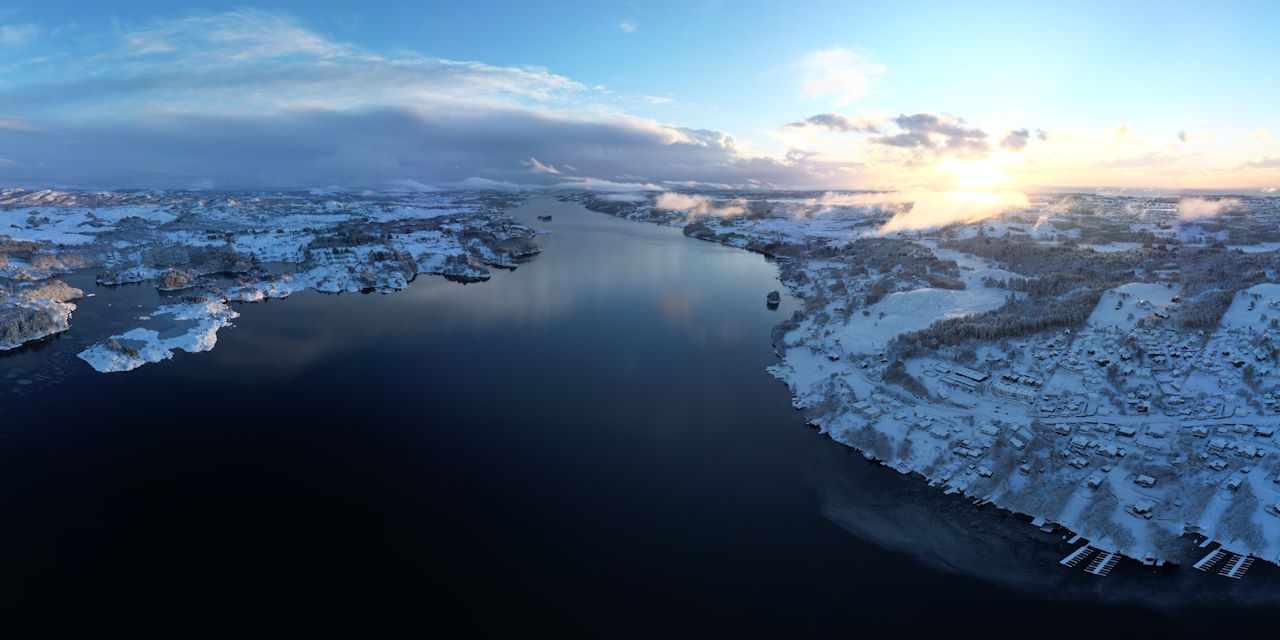Winter in Førresfjorden