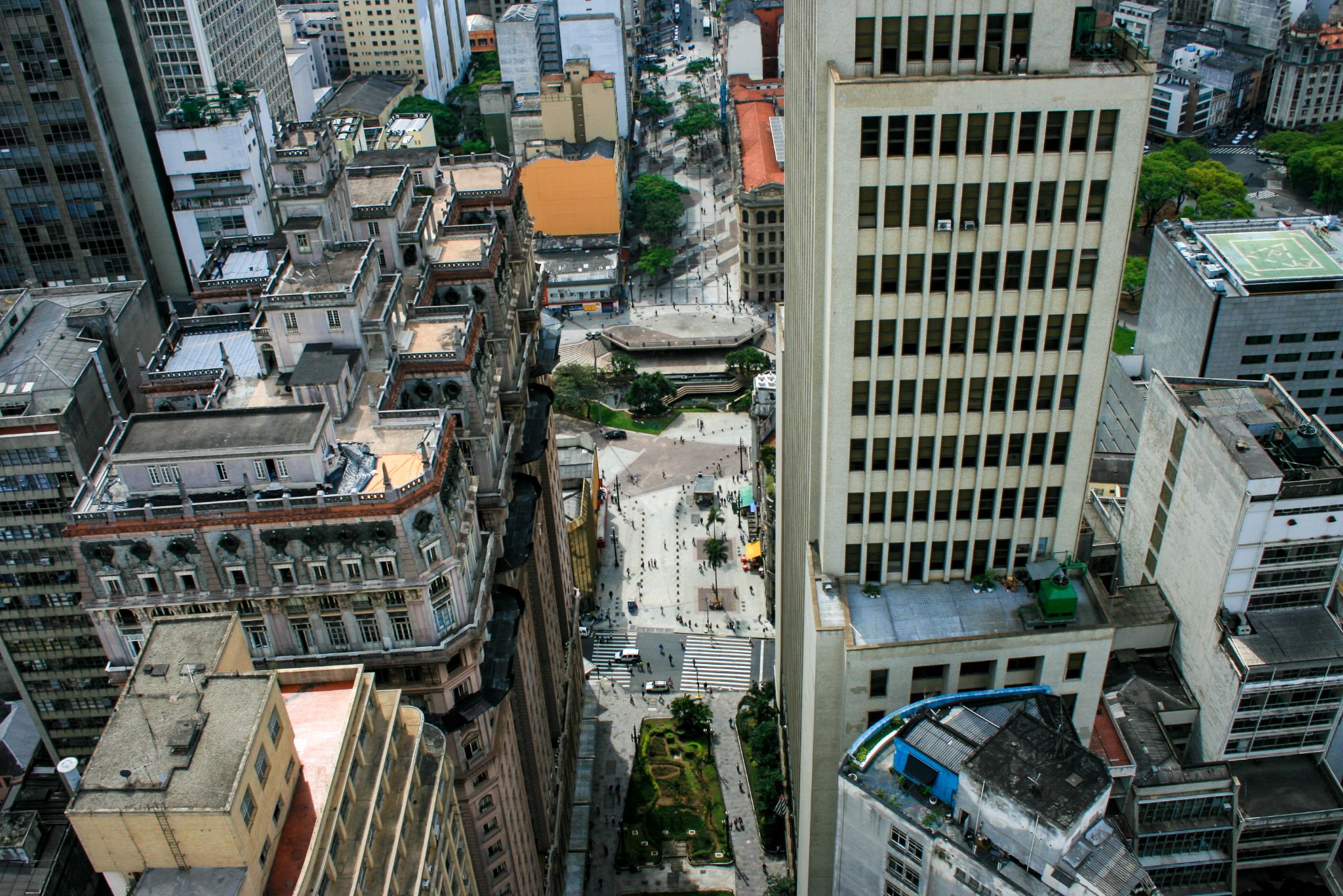 View from Edifício Altino Arantes, January  2007